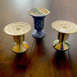 Waverly blossom hill candle holders